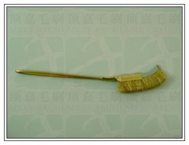 刀形銅絲刷